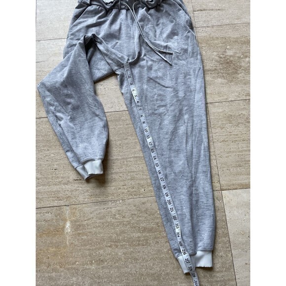 Lululemon Women Jogger Camo Heather Grey Size 10 Texture Active Run - Picture 4 of 7